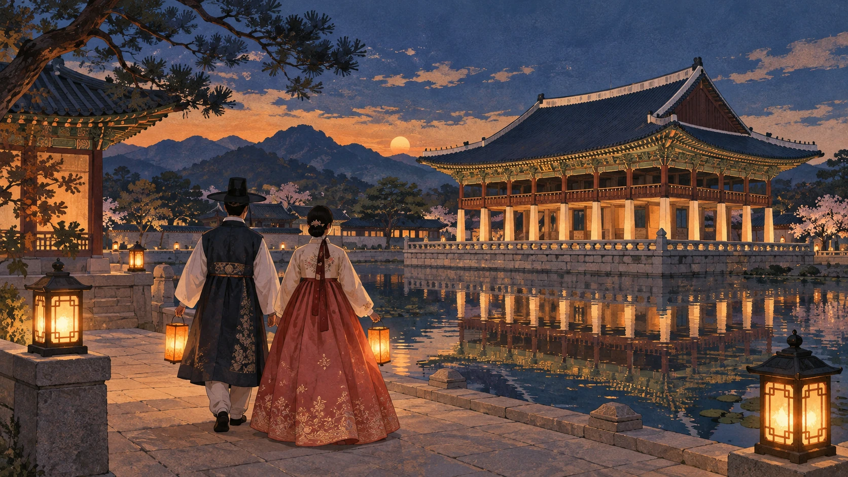 설화수와 경복궁의 밤, 한복 연향 돌아보기